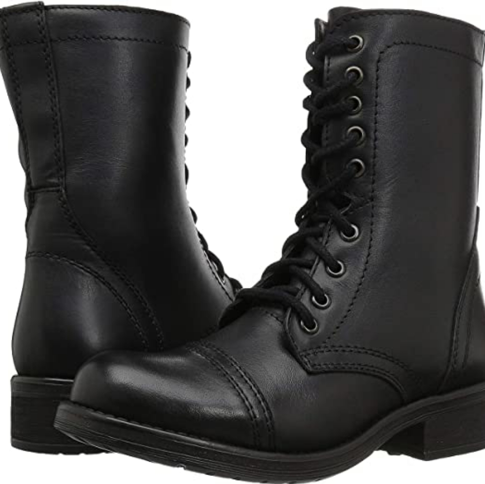 Steve Madder leather combat Troopa boot